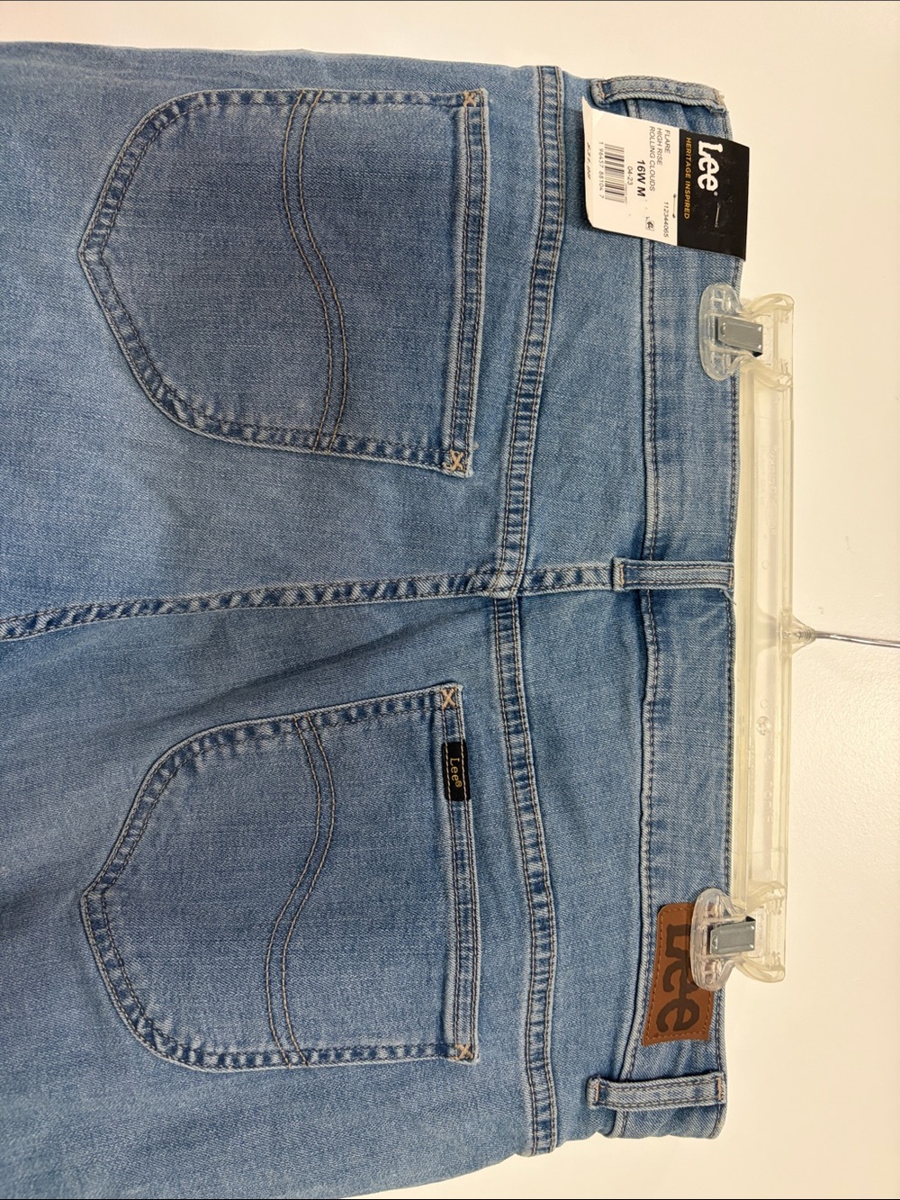 NWT Lee’s Light Blue Women’s Flare Jeans - Picture 4 of 7